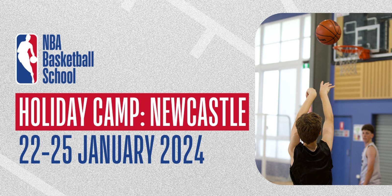 Banner image for January 22nd - 25th 2024 Holiday Camp (Ages 10+) in Newcastle at NBA Basketball School Australia