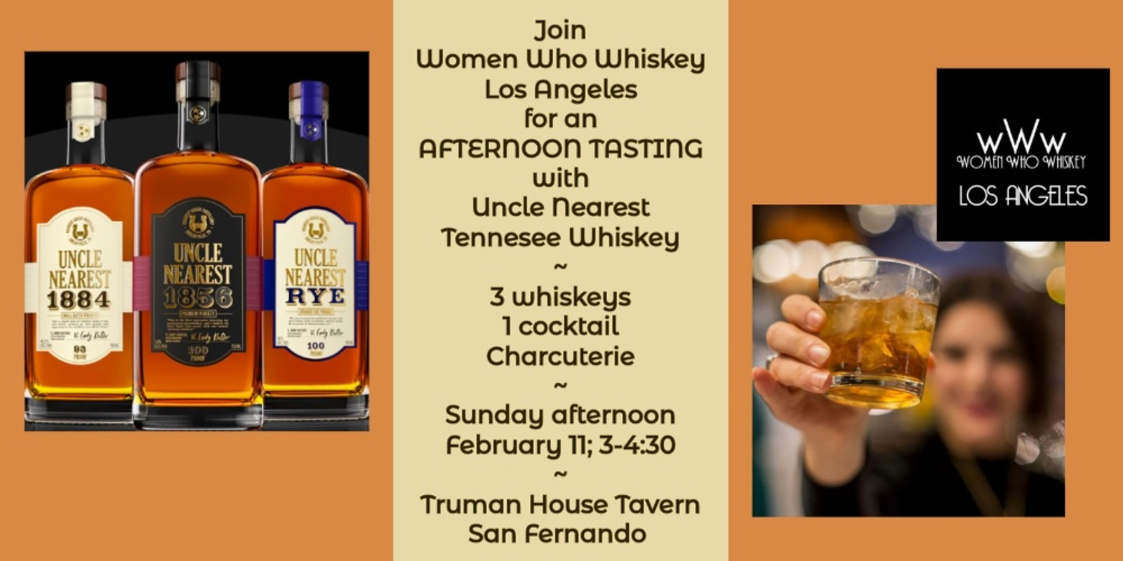 Banner image for Uncle Nearest Tennessee Whiskey Tasting with Cocktail