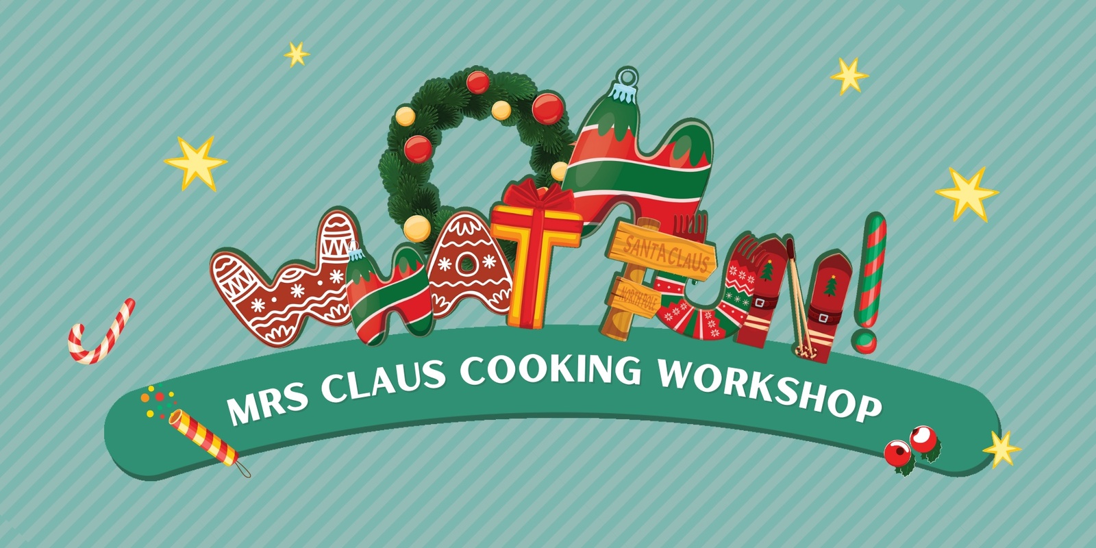 Banner image for Mrs Claus Cooking Workshop at Crossroads Homemaker Centre