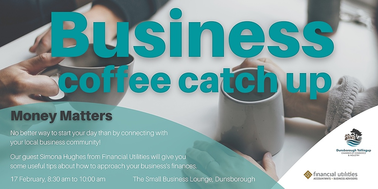 Banner image for Business Coffee Catch Up - Money Matters