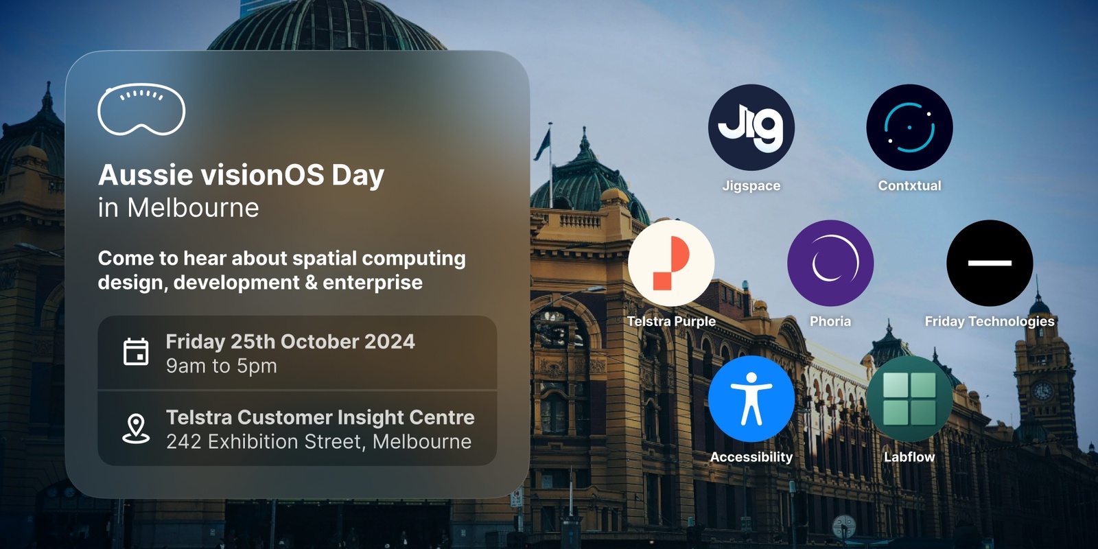 Banner image for Aussie visionOS Day - Melbourne