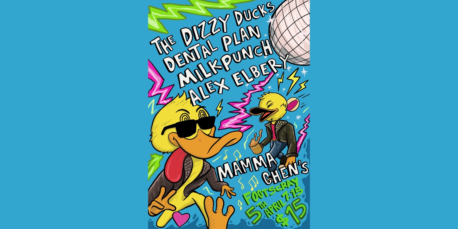 Banner image for The Dizzy Ducks present: Friends at Chen's!