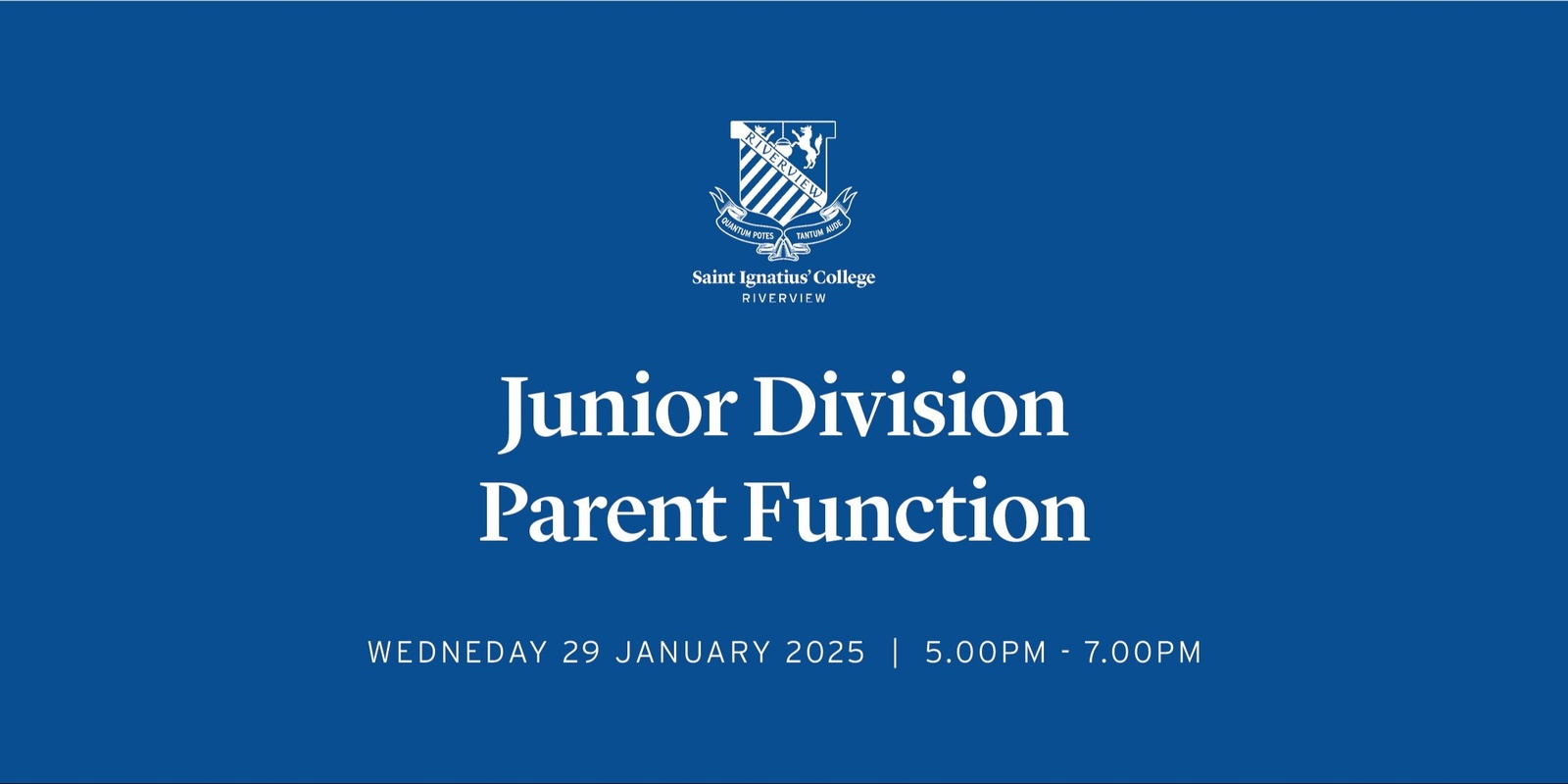 Banner image for Junior Division Boarding Parent Gathering