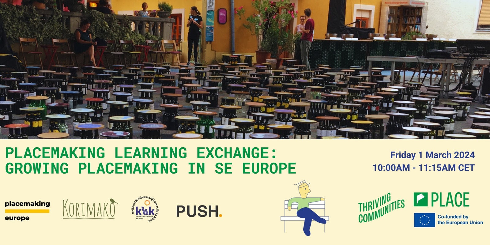 Banner image for Placemaking Learning Exchange: Growing Placemaking in SE Europe