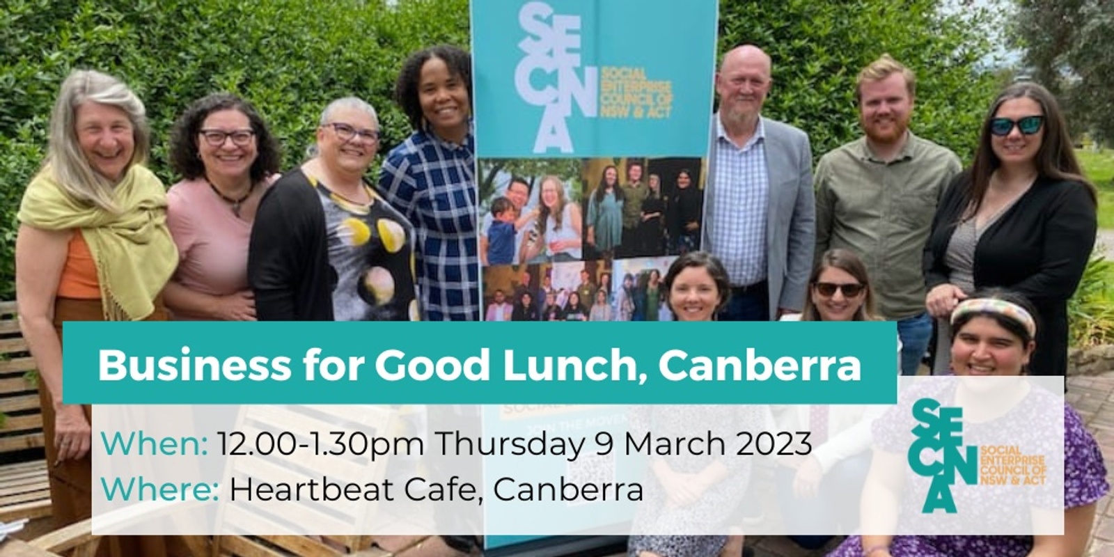 Banner image for Business for Good Lunch - Canberra