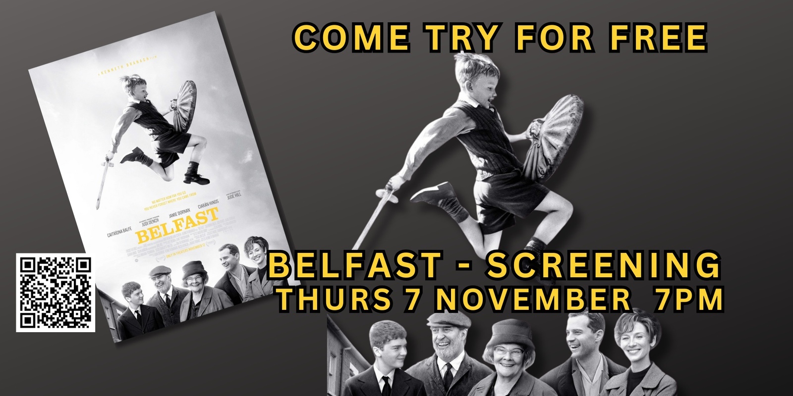 Banner image for Come Try Us 7 November 2024 - Belfast