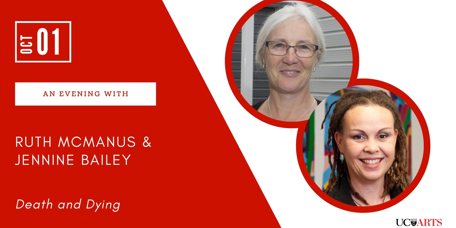 Banner image for An Evening With Ruth McManus and Jennine Bailey 