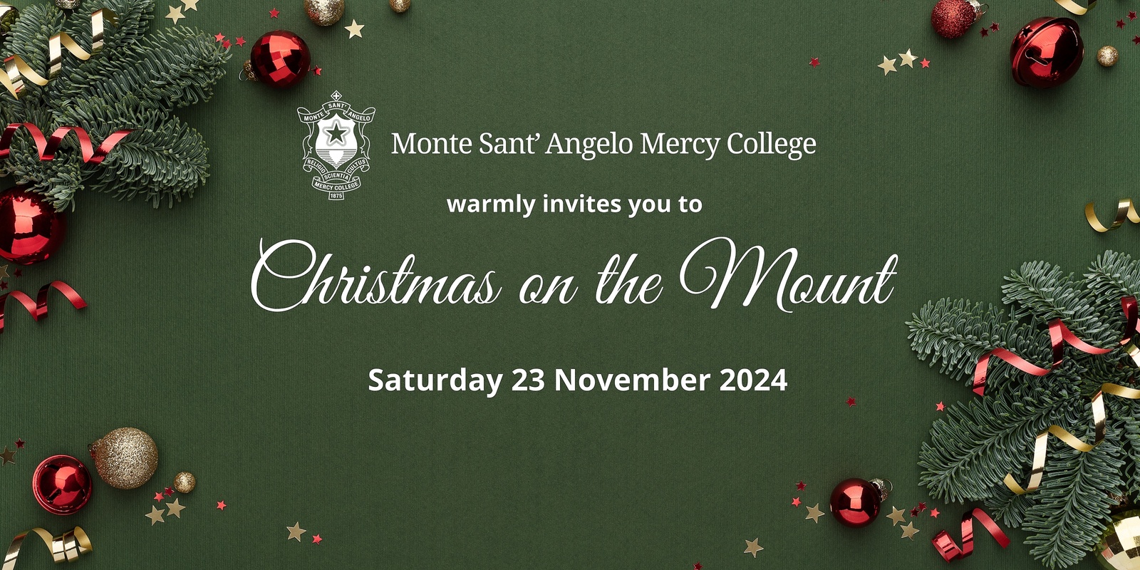 Banner image for Christmas on the Mount 2024 