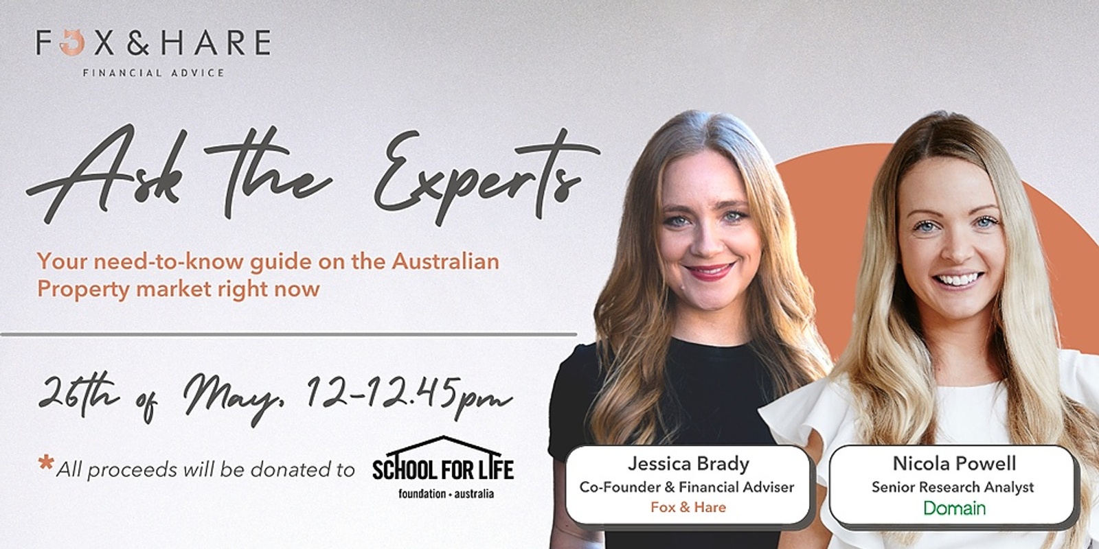 Banner image for Ask the Experts | Your need-to-know guide on the Australian Property market right now 🏡