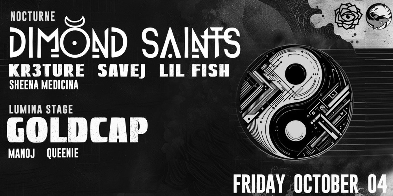 Banner image for Dimond Saints : Goldcap : Kr3ture : Savej : Lil Fish + more!