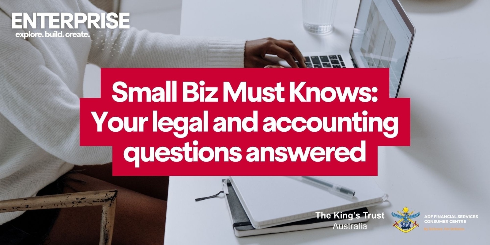 Banner image for  Small Biz Must Knows: Your legal and accounting questions answered.