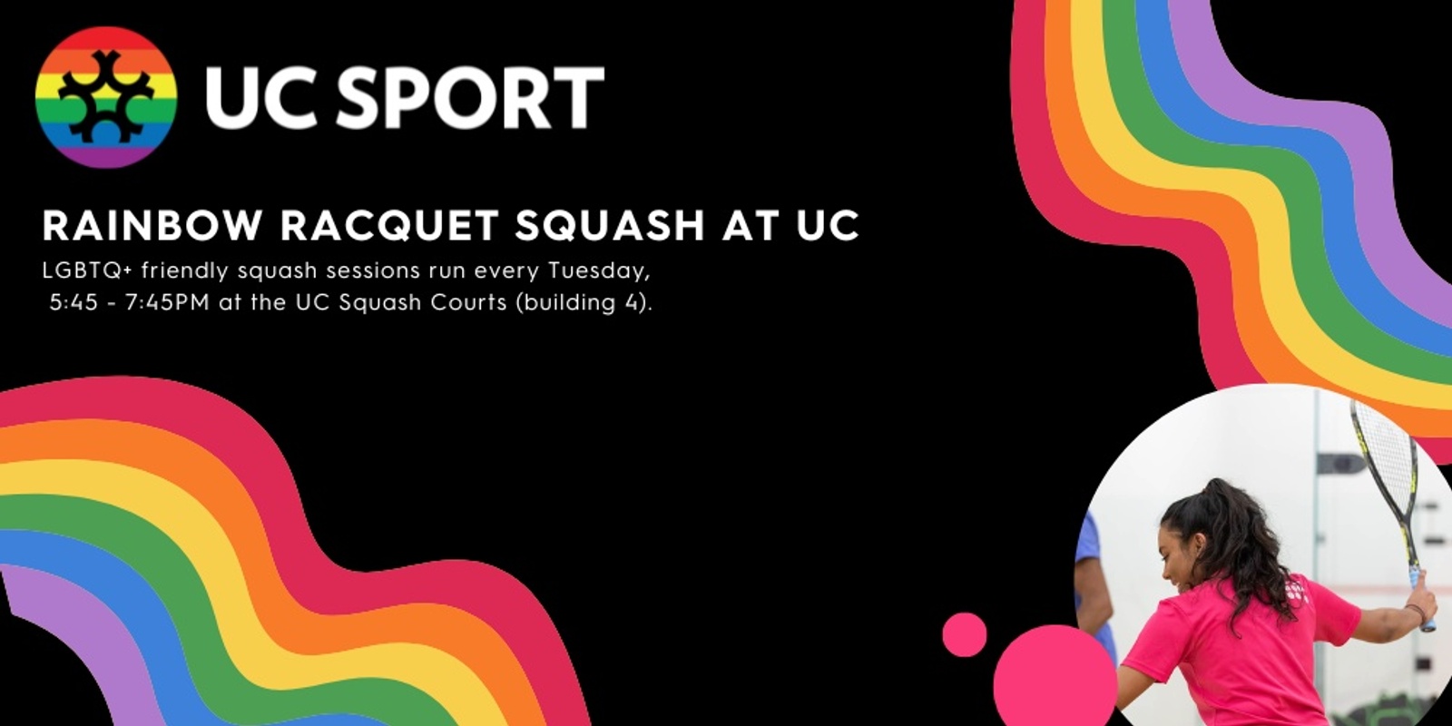 Banner image for Rainbow Racquet Squash at UC