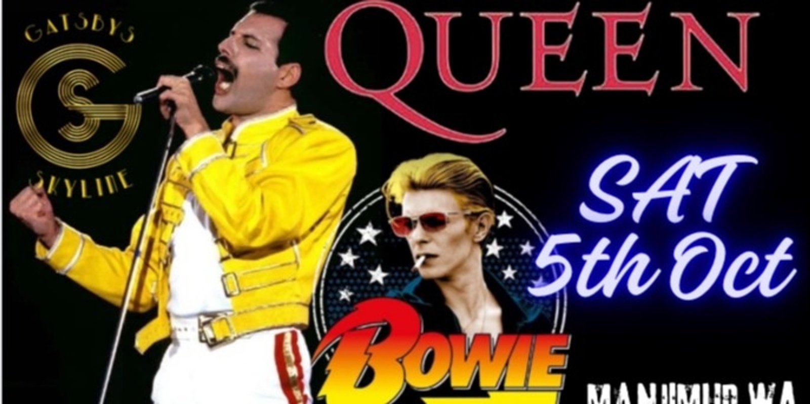 Banner image for Queen Freddie & Major Tom: A Tribute to Queen and Bowie