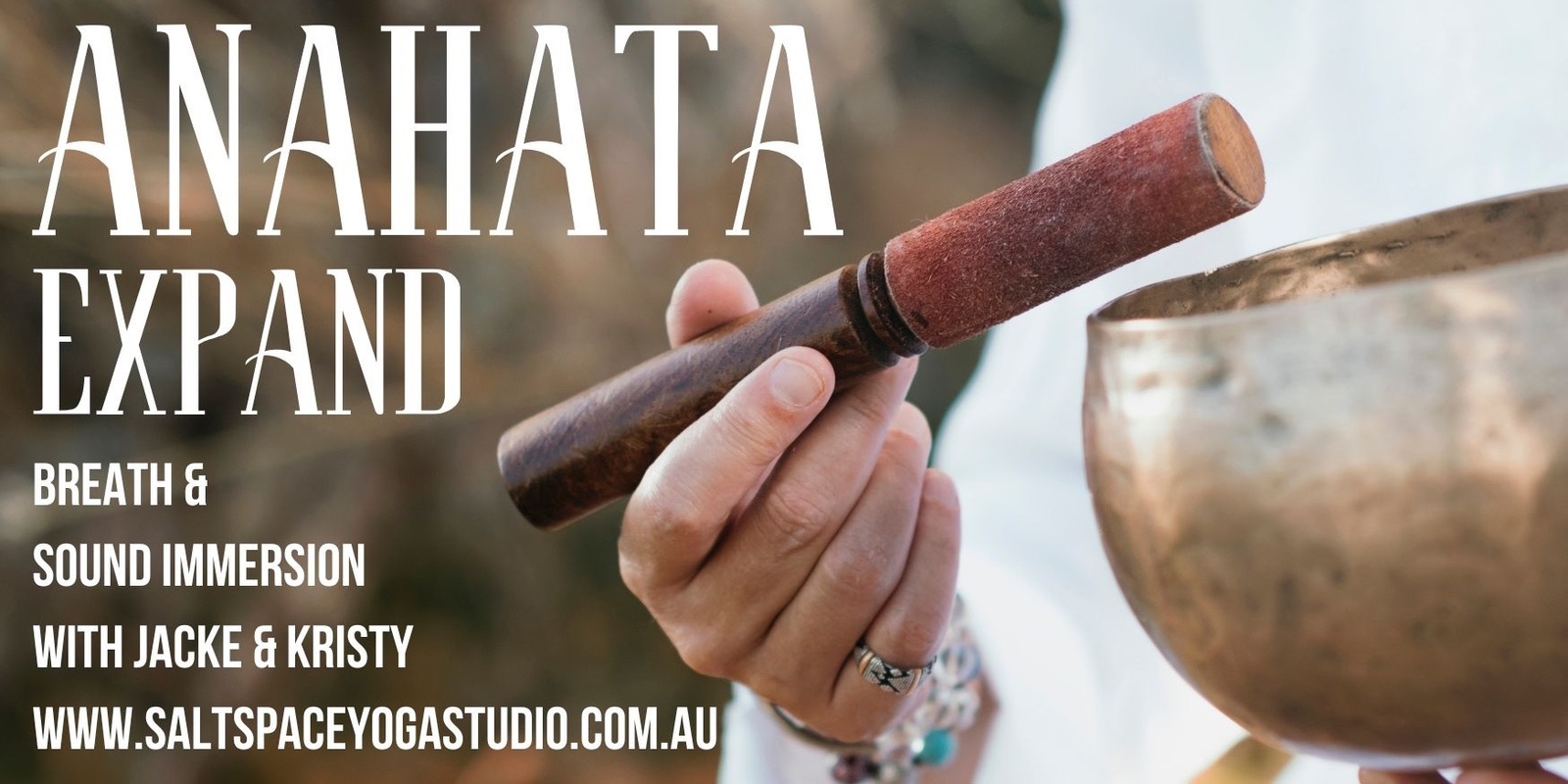 Banner image for  'Anahata Expand'  Breathwork & Sound 