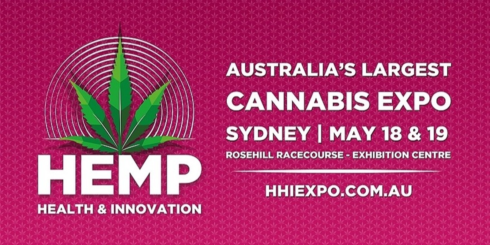 Banner image for HHI Expo - Sydney 2019