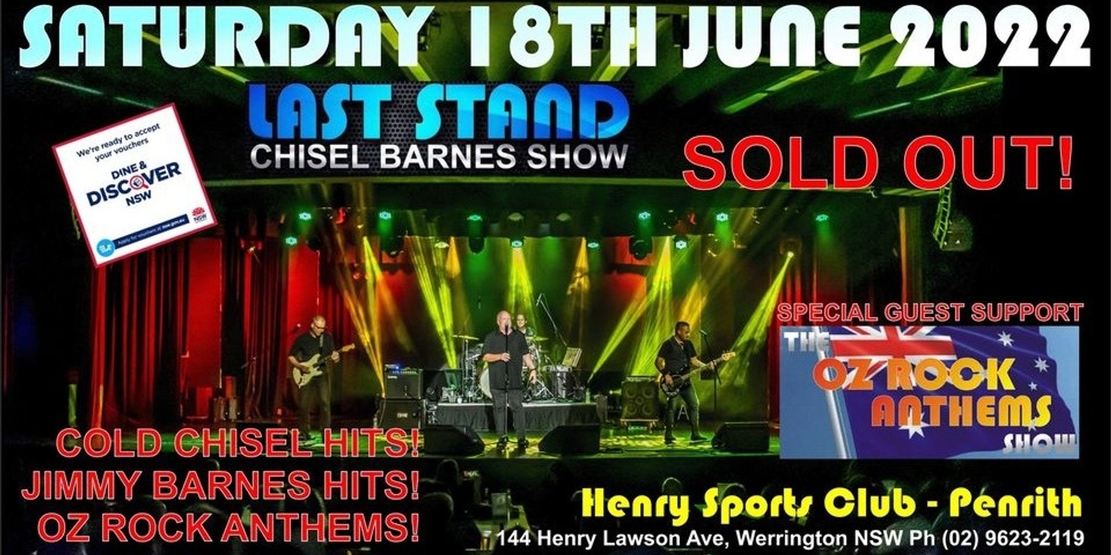 Banner image for Last Stand - Henry Sports Club 18June22