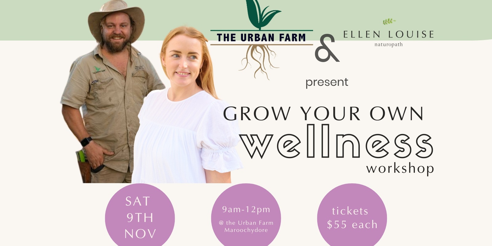 Banner image for Grow Your Own Wellness Workshop with special guest Ellen Louise Naturopath