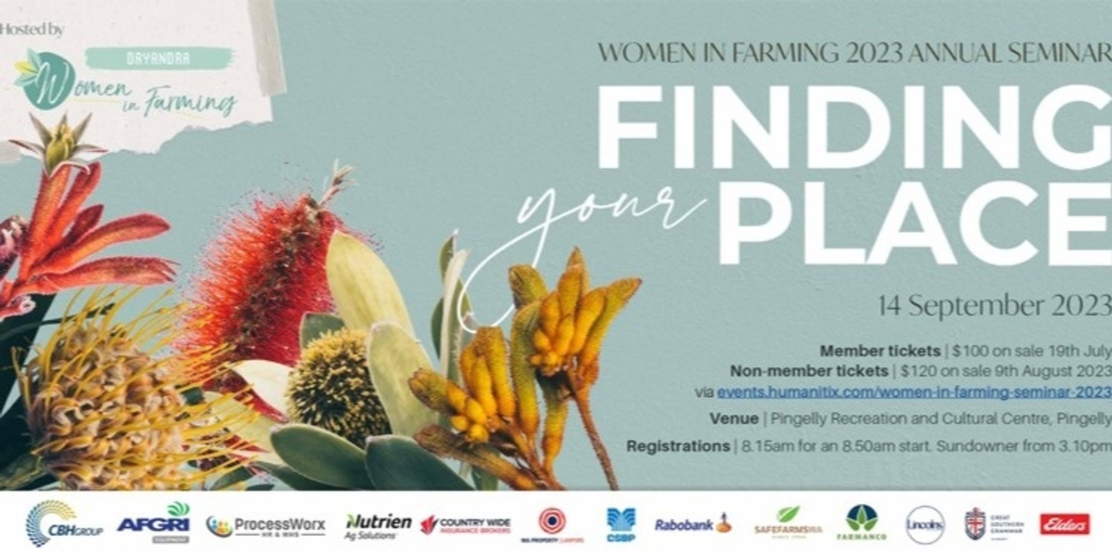 Banner image for Women in Farming Annual Seminar 2023 