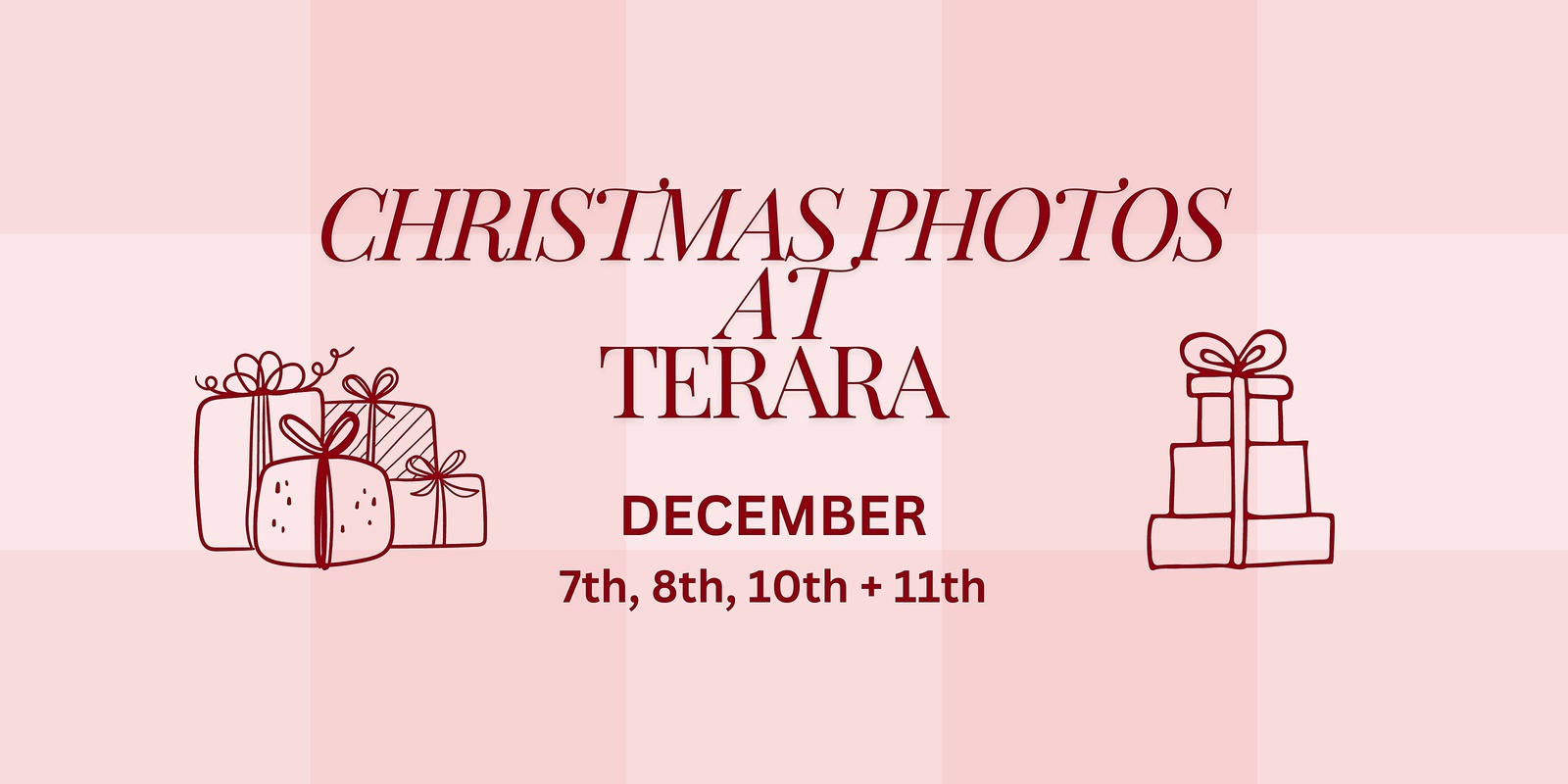 Banner image for Terara Christmas Photos Sunday December 8th, 2024