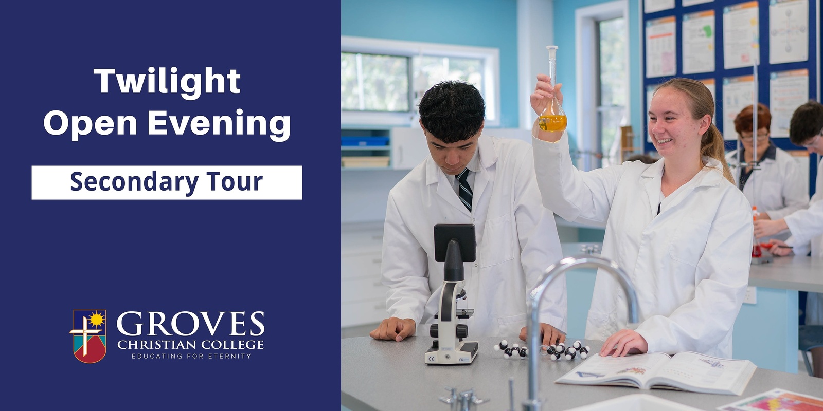 Banner image for Twilight Open Evening Secondary Tour