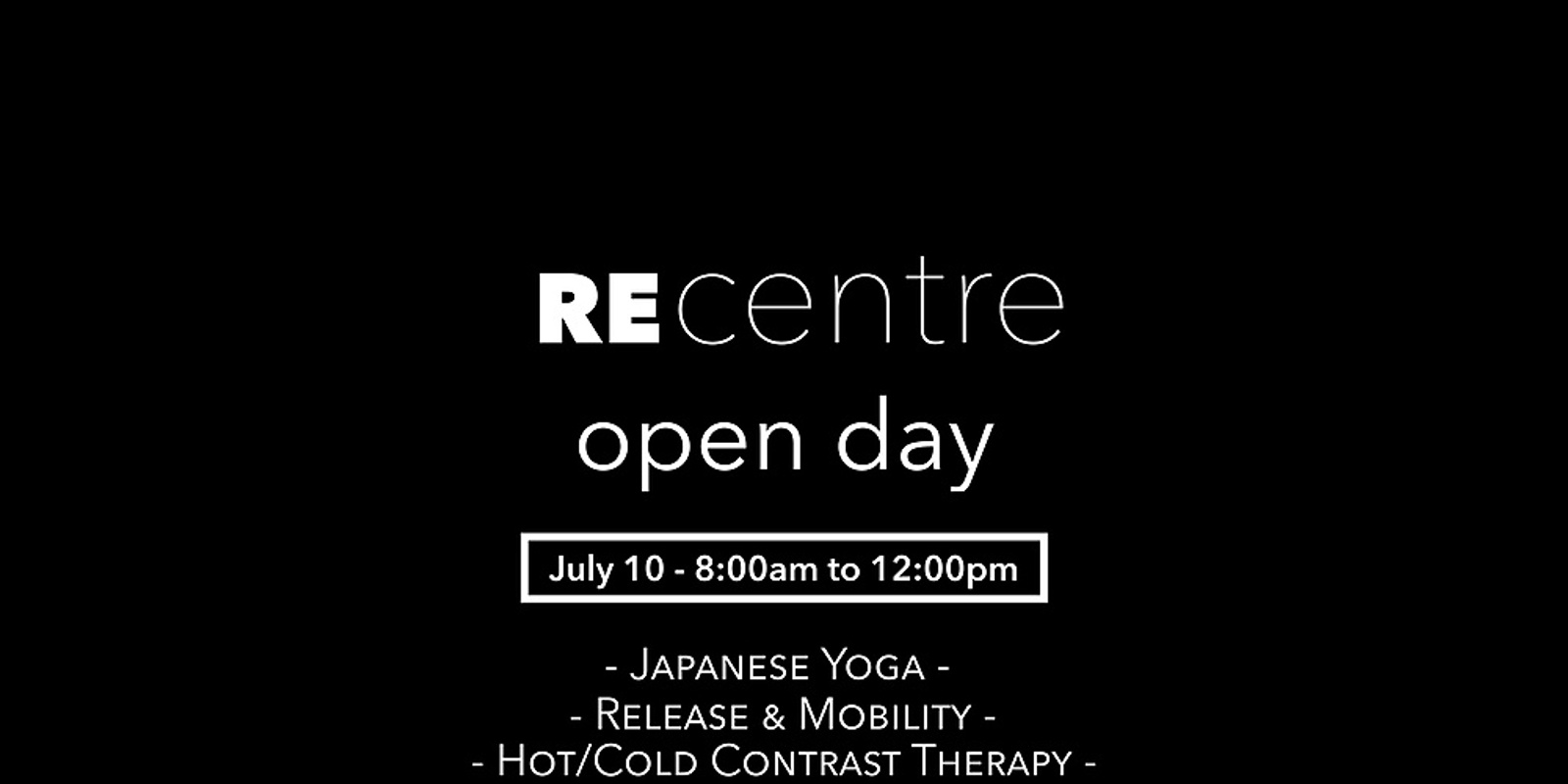 Banner image for Recentre Open Day (Fundraiser MND Australia)