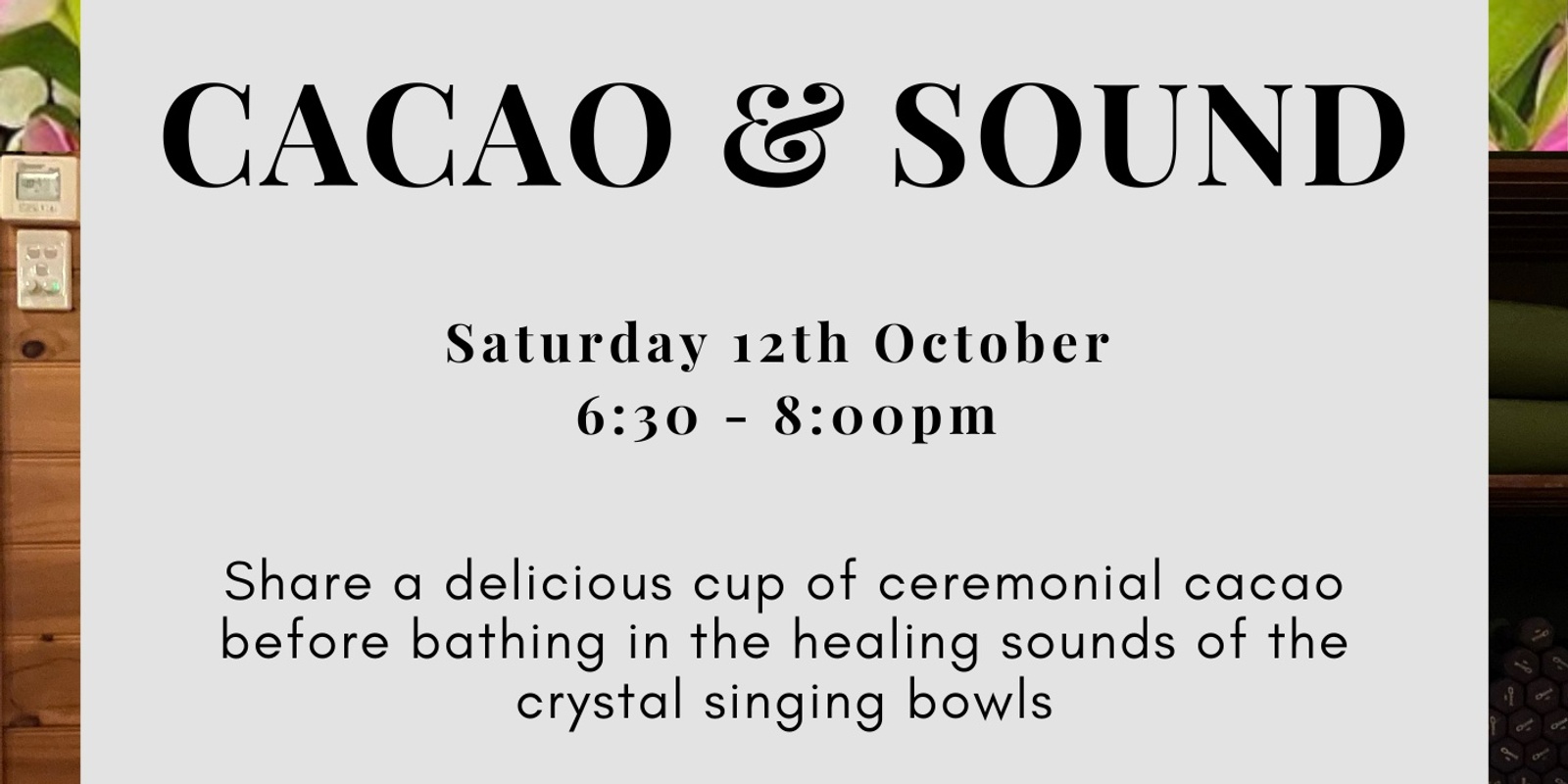 Banner image for Cacao & Sound