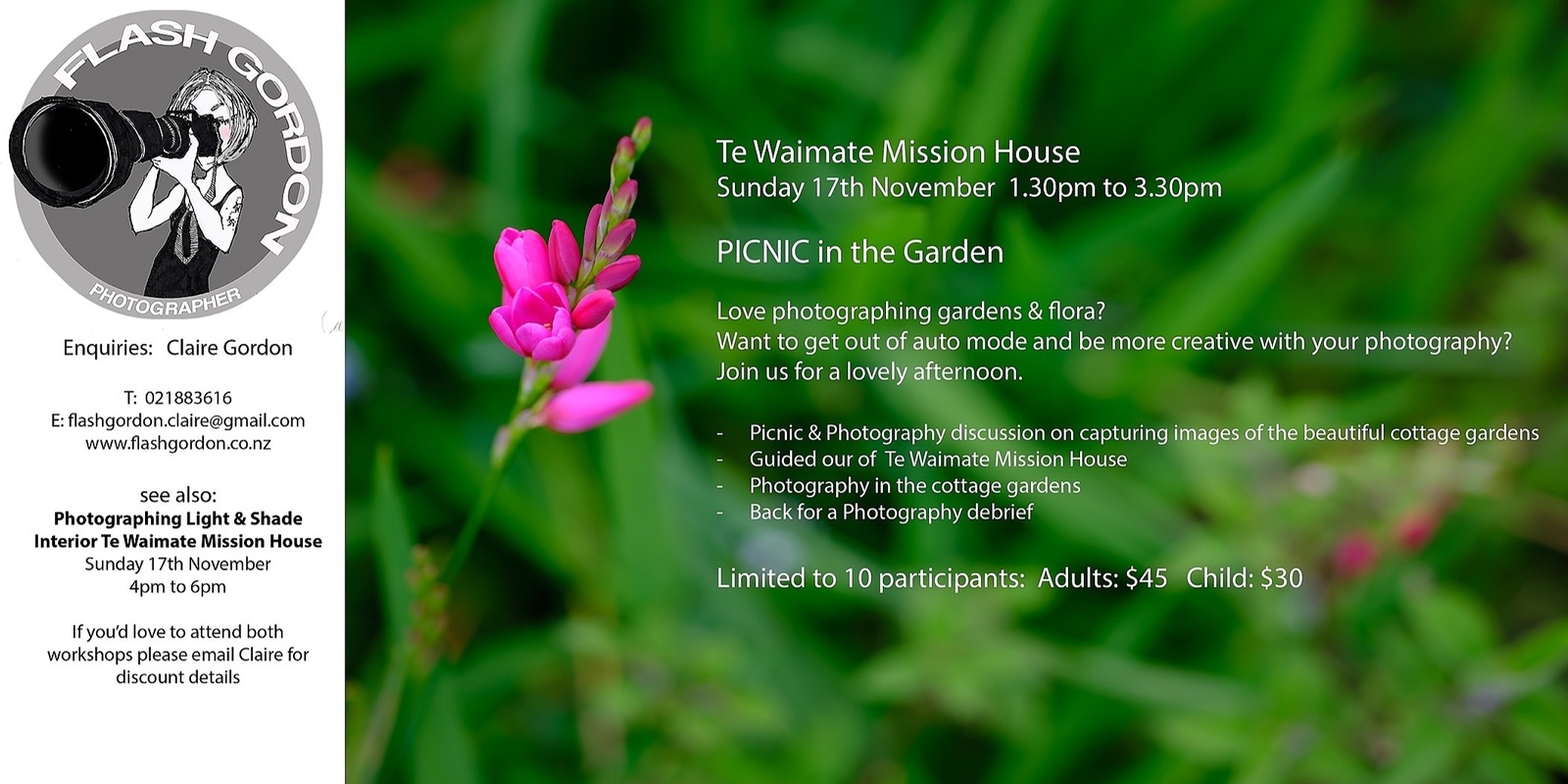 Banner image for Picnic in the Garden