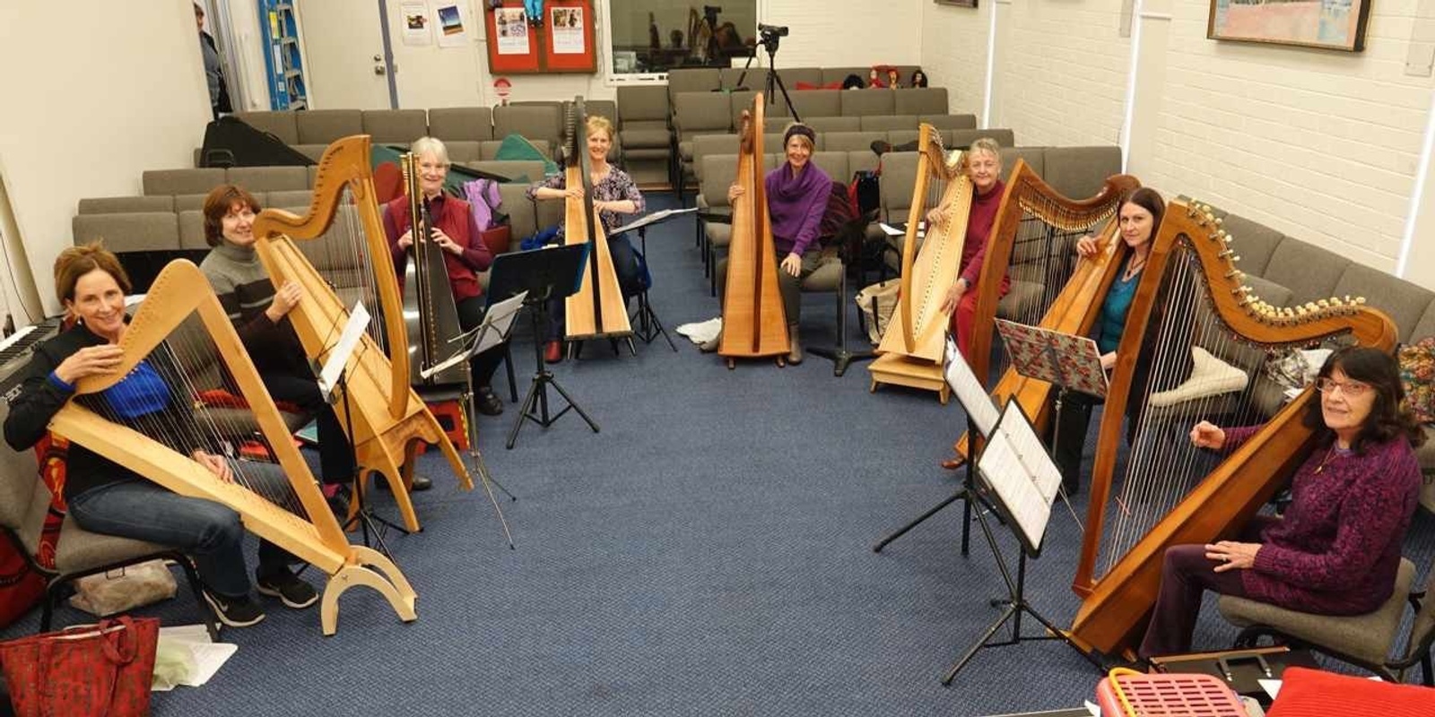 Banner image for Highly Strung Harp Ensemble @ Humph Hall