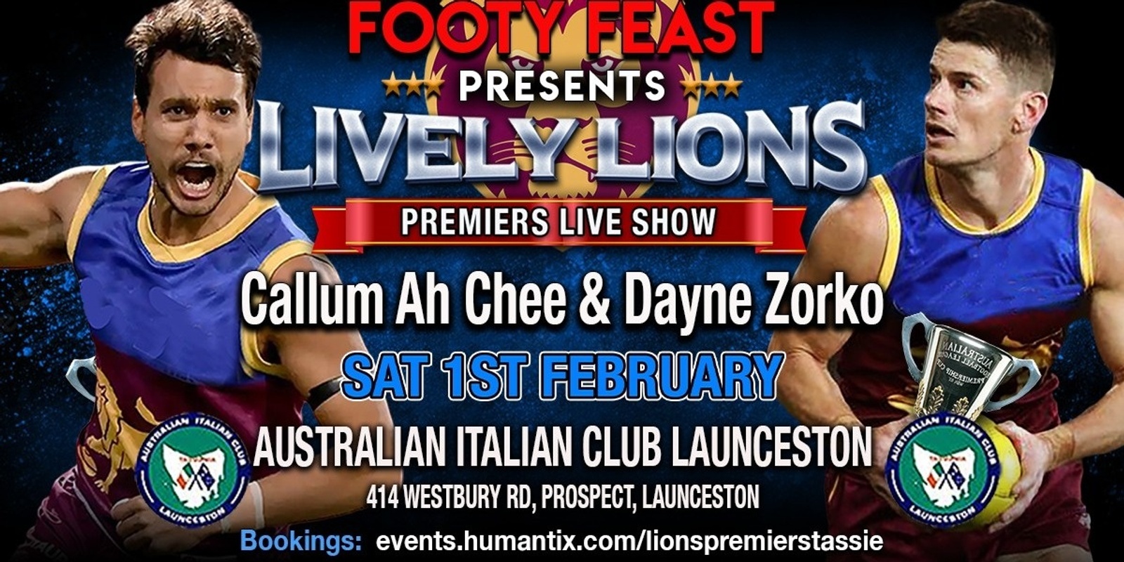 Banner image for Lively Lions Premiers "Live Show"