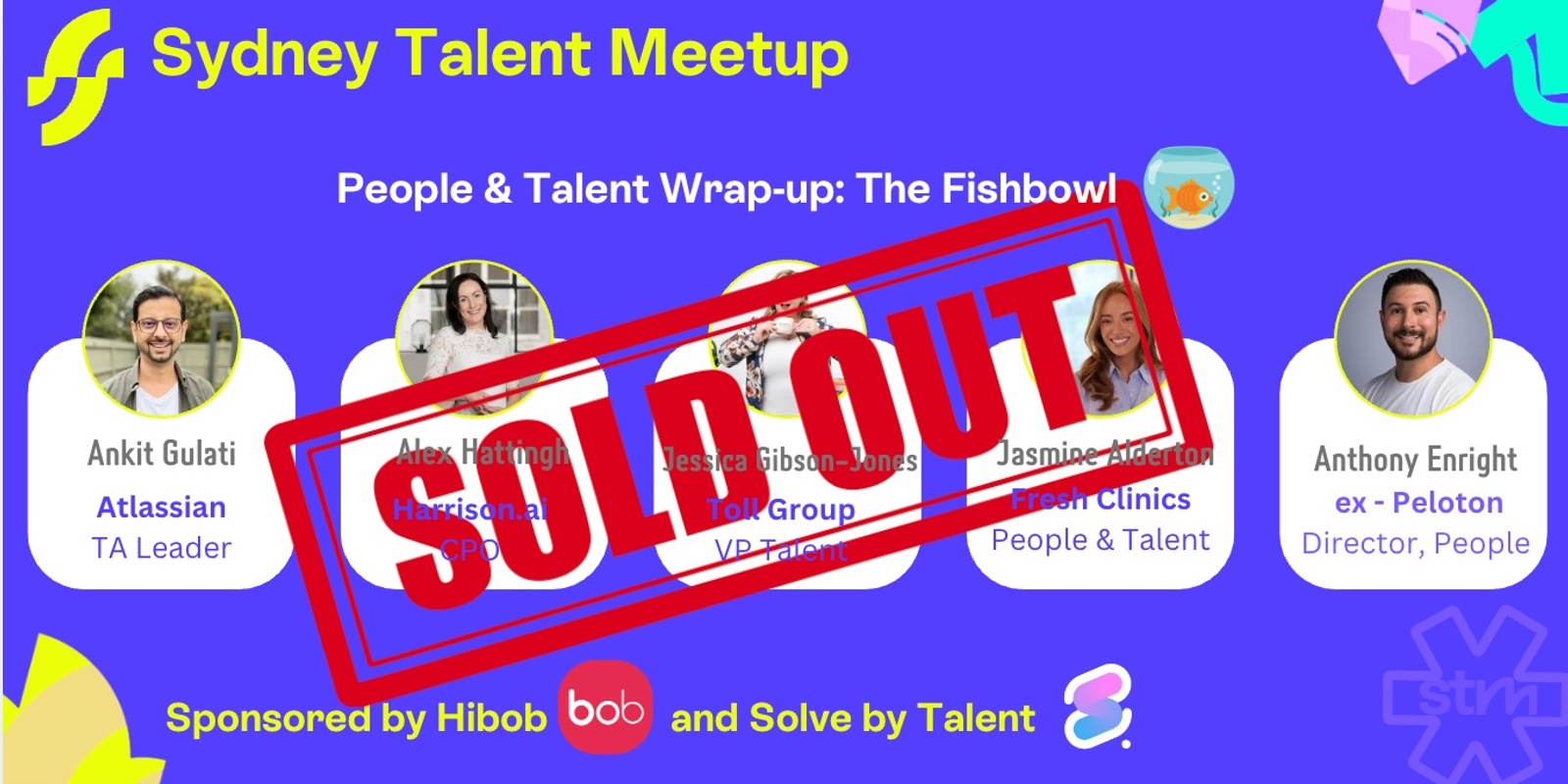 Banner image for End of Year People & Talent Wrap-up: The Fishbowl 💦