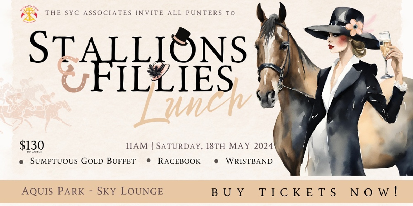 Banner image for Stallions & Fillies Lunch - by the Associates Committee 
