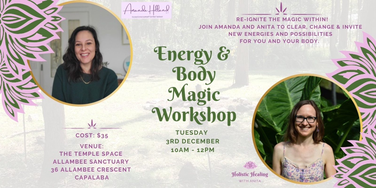 Banner image for Energy and Body Magic Workshop