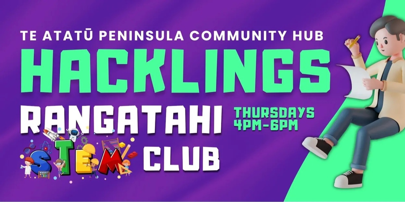 Banner image for Hacklings: Youth Tech (STEaM) Club! TERM 3