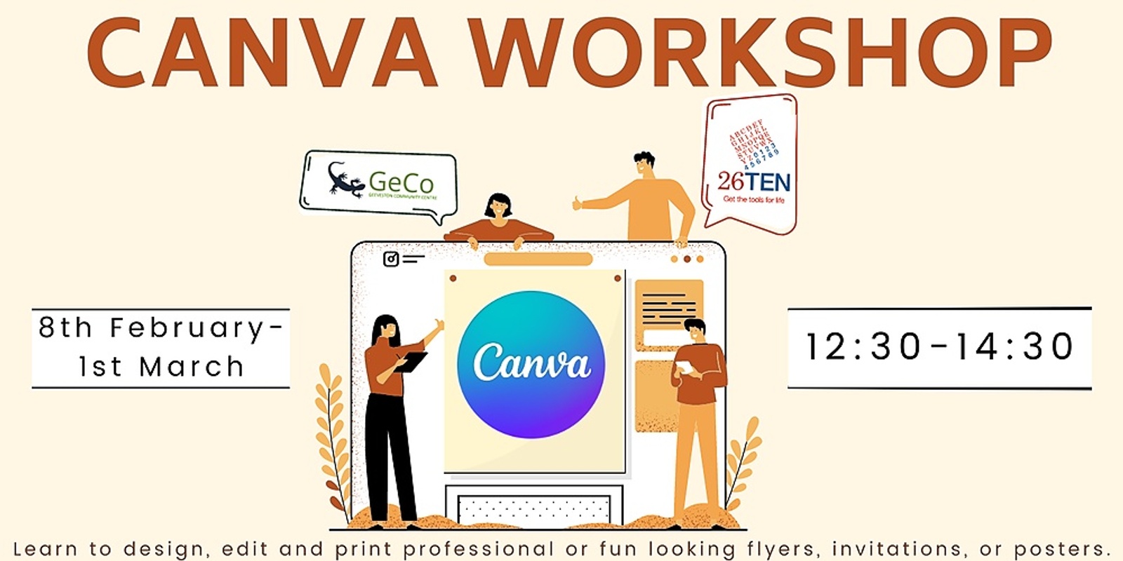Banner image for Canva Workshop (4 weeks)