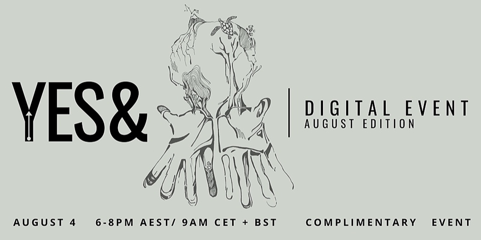 Banner image for YES& | Digital Event | August Edition