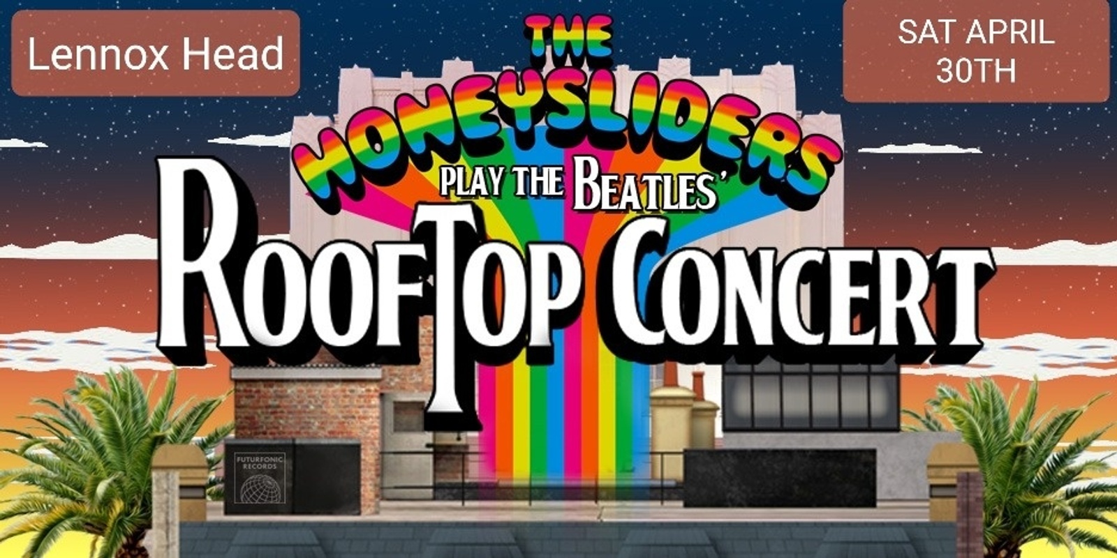 Banner image for Beatles Rooftop Concert  with "THE HONEYSLIDERS"