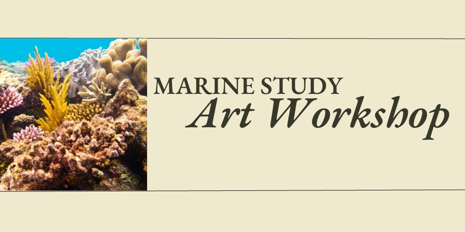 Banner image for Marine Study Art Workshop for Adults