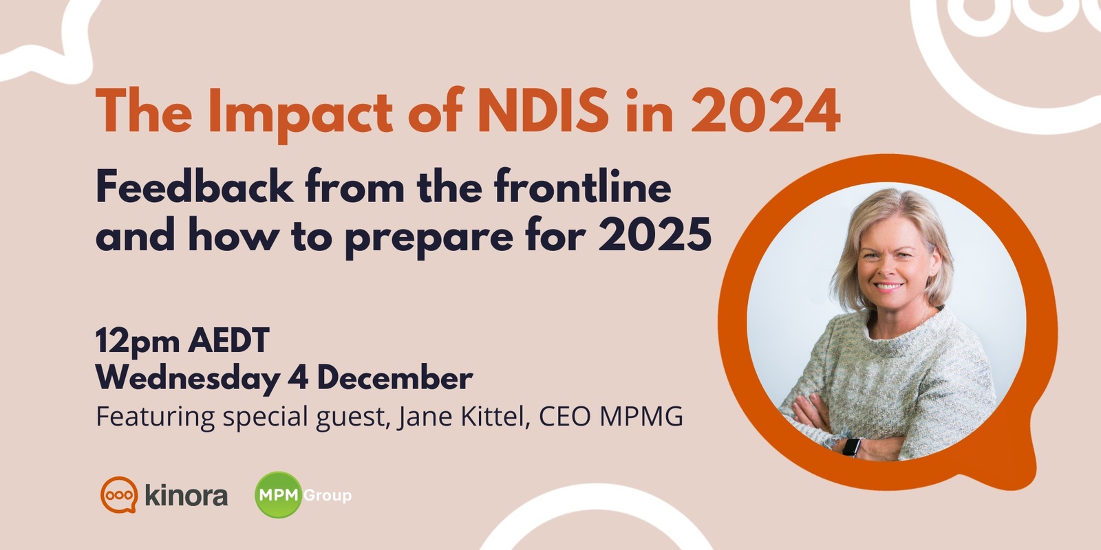 Banner image for The Impact of NDIS in 2024: Feedback from the frontline and how to prepare for 2025