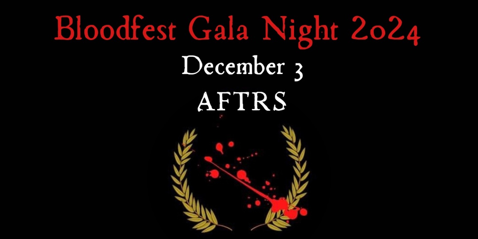 Banner image for Bloodfest Gala 2024