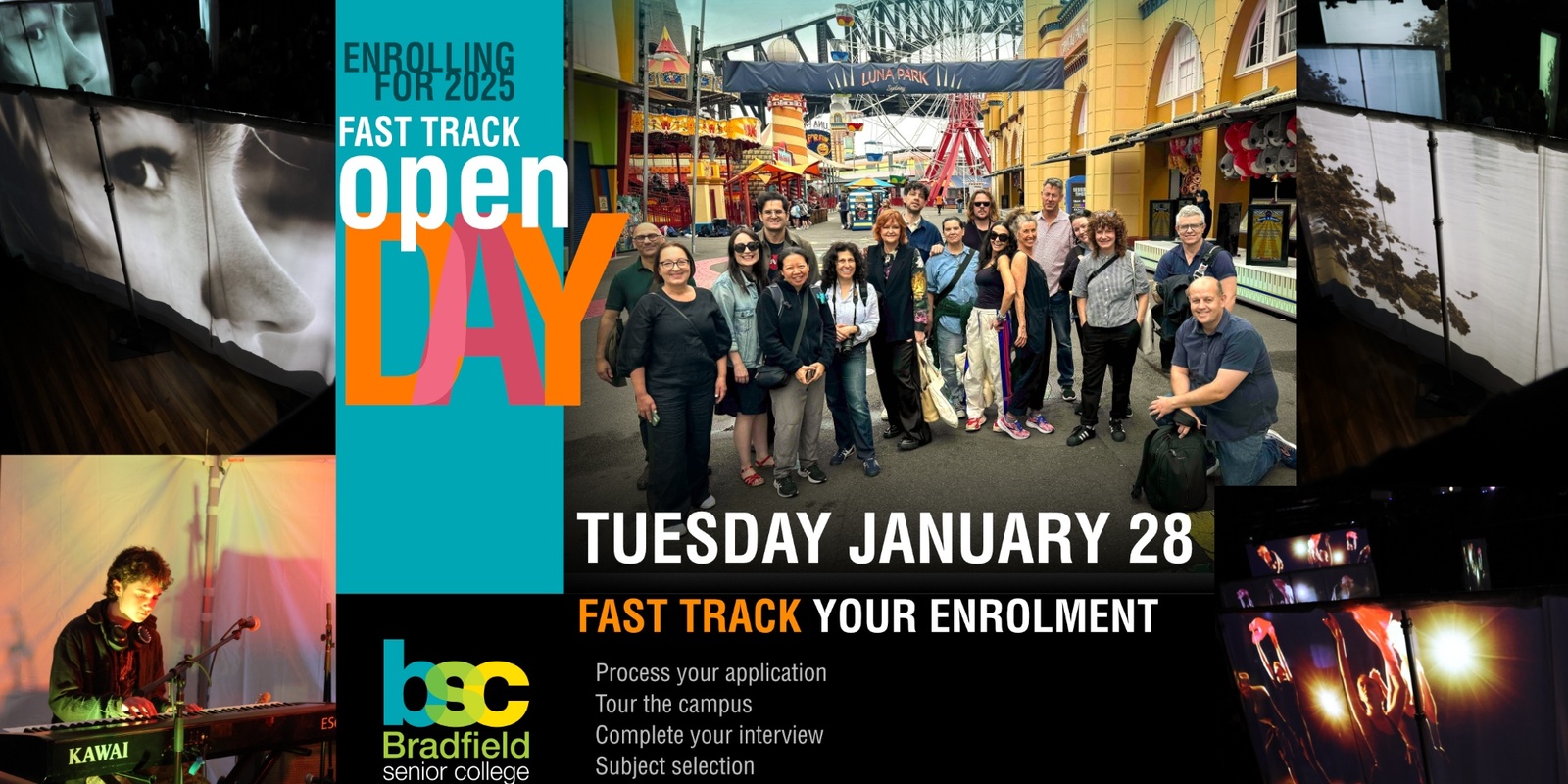 Banner image for Fast Track Open Day & Onsite Tour - Tuesday 28 January