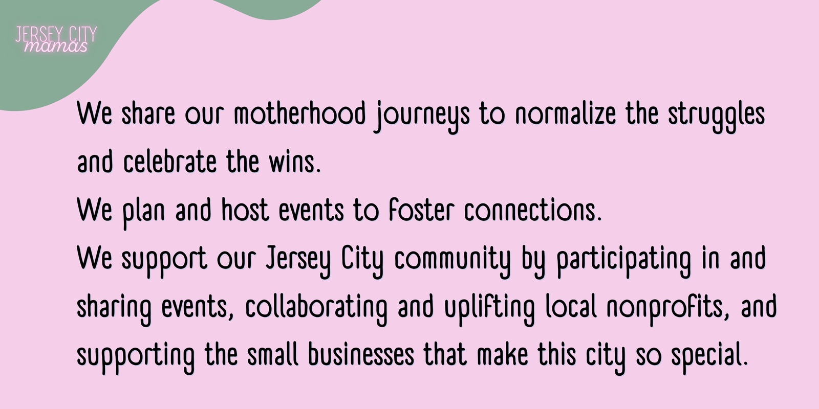Jersey City Mamas's banner