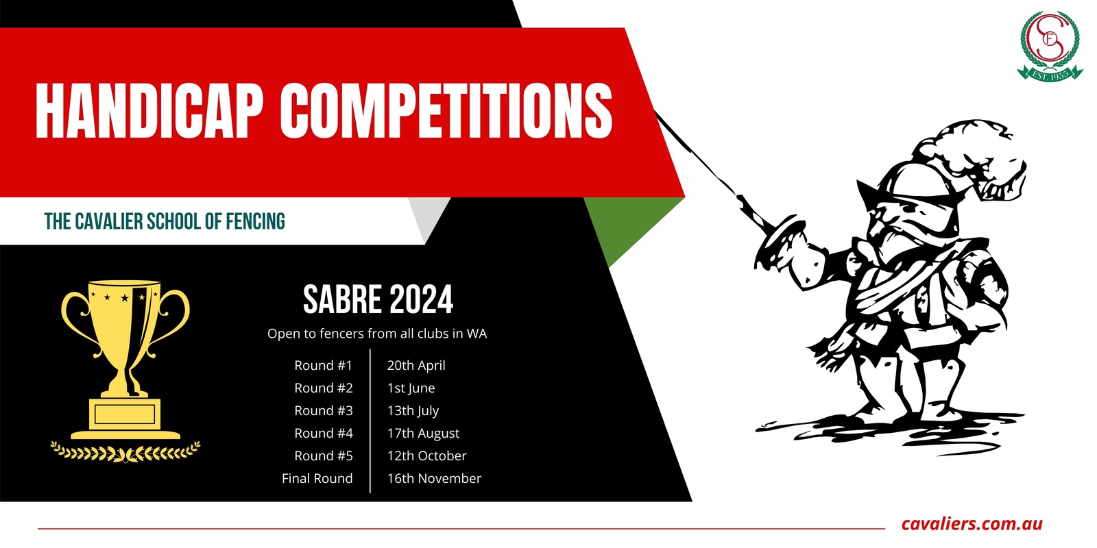 Banner image for Sabre Handicap Competitions