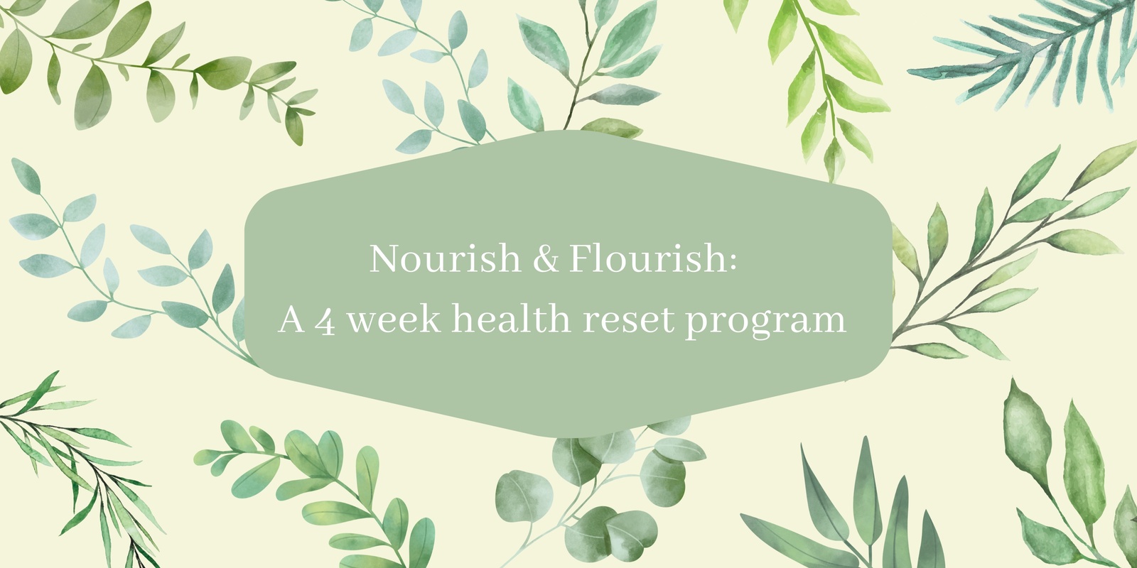 Banner image for Nourish and Flourish program