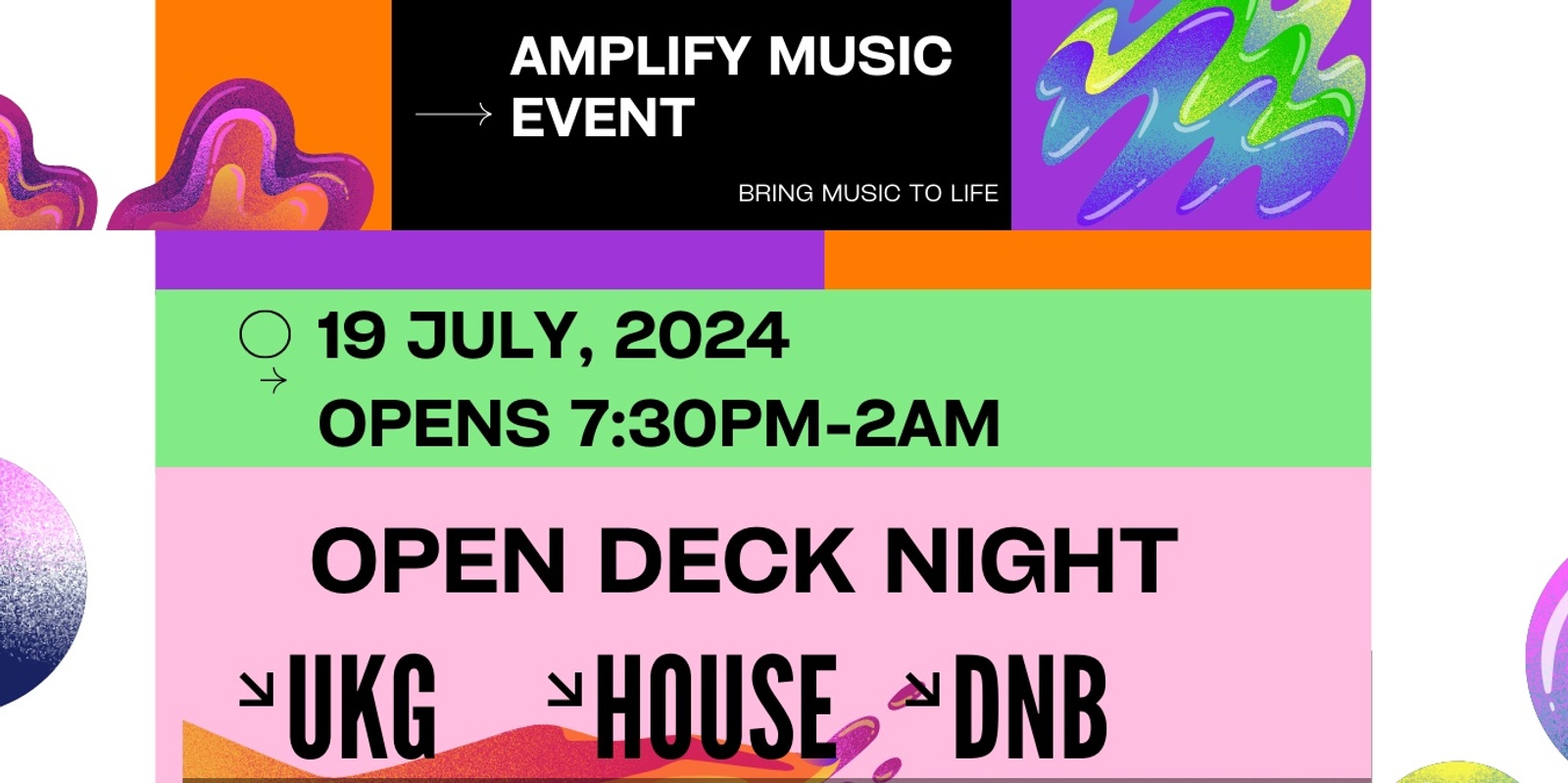 Banner image for Amplify open deck night