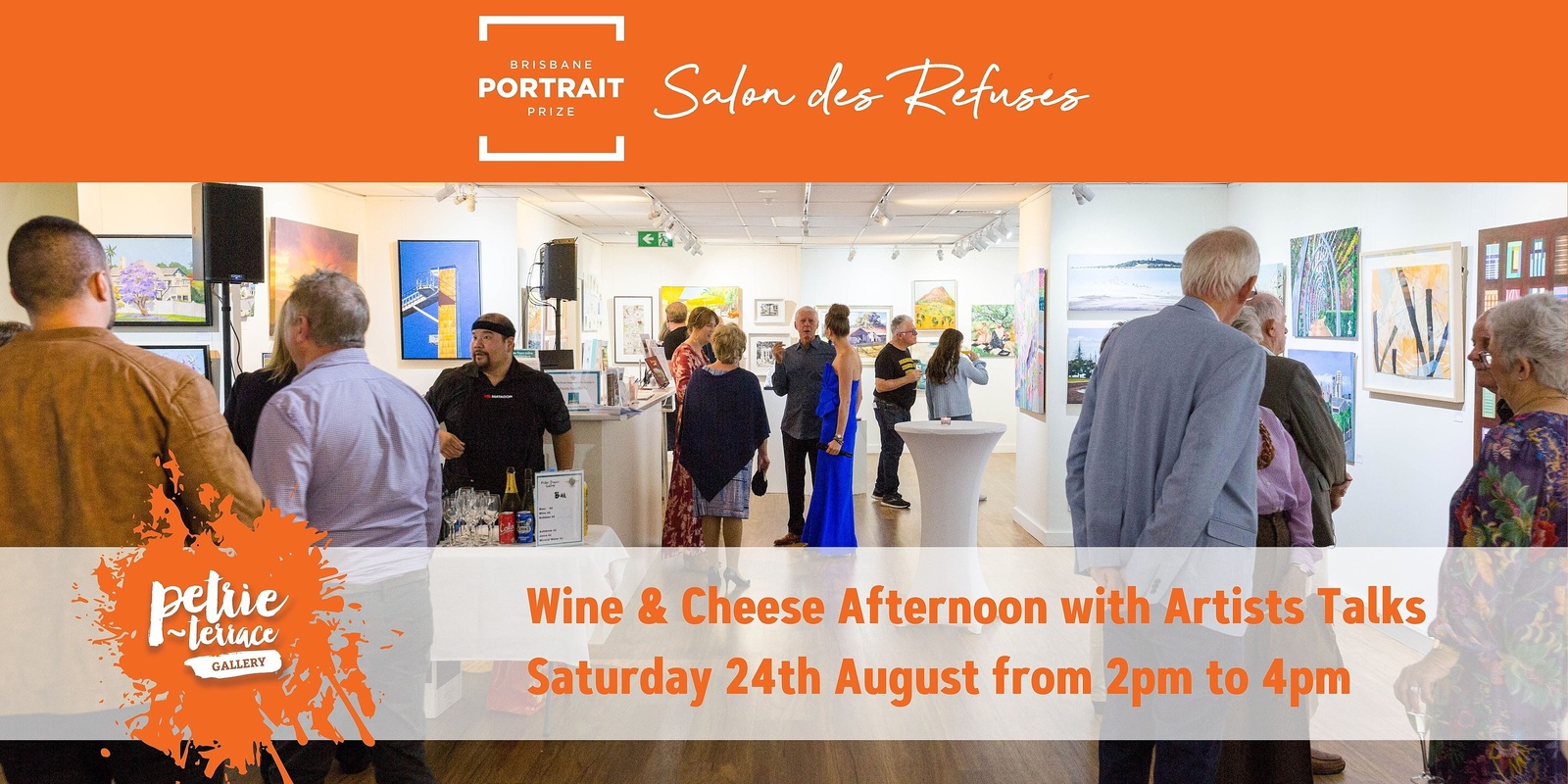 Banner image for 2024 Salon des Refusés Wine & Cheese Afternoon