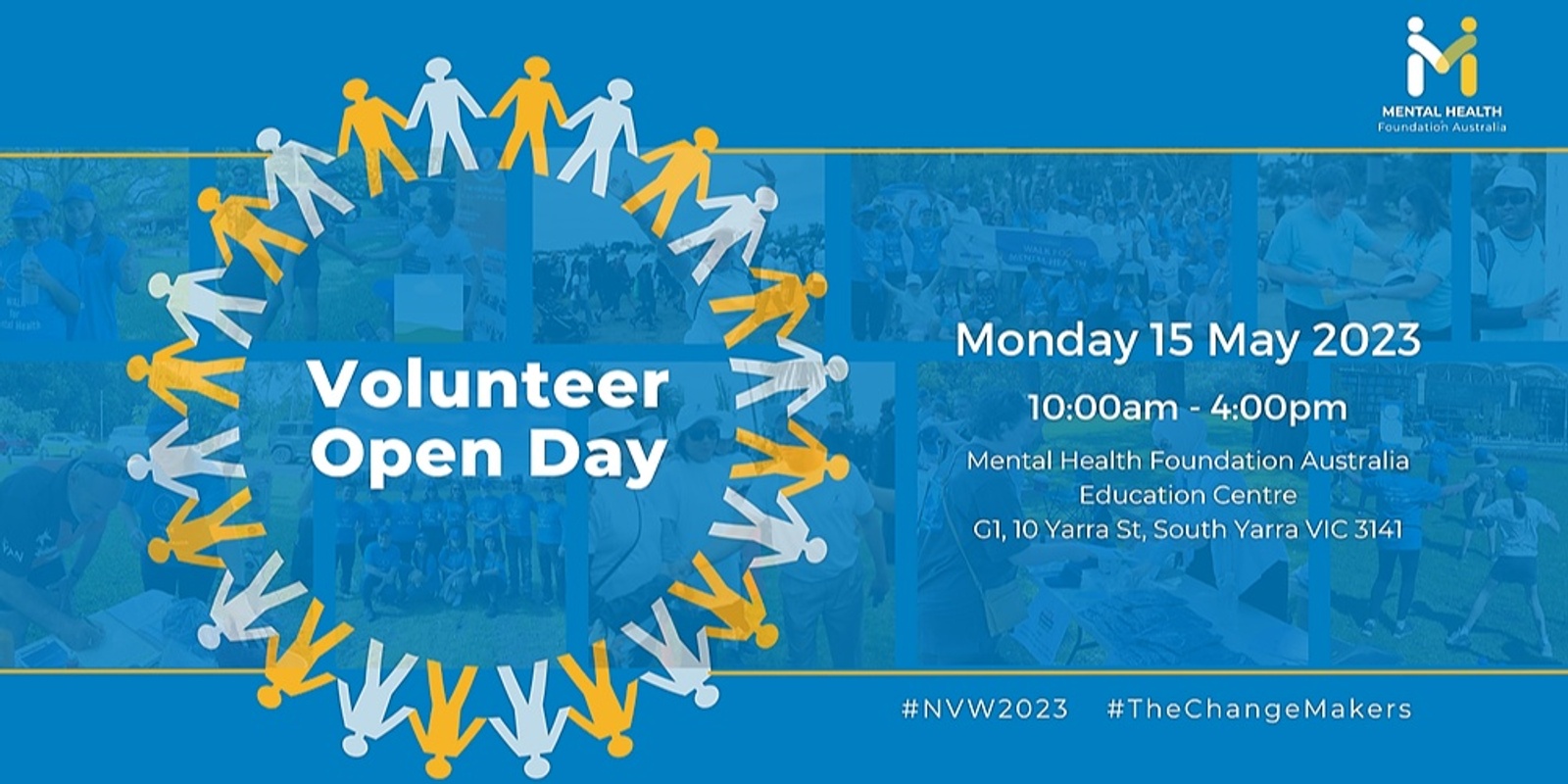 Banner image for Volunteer Open Day 2023