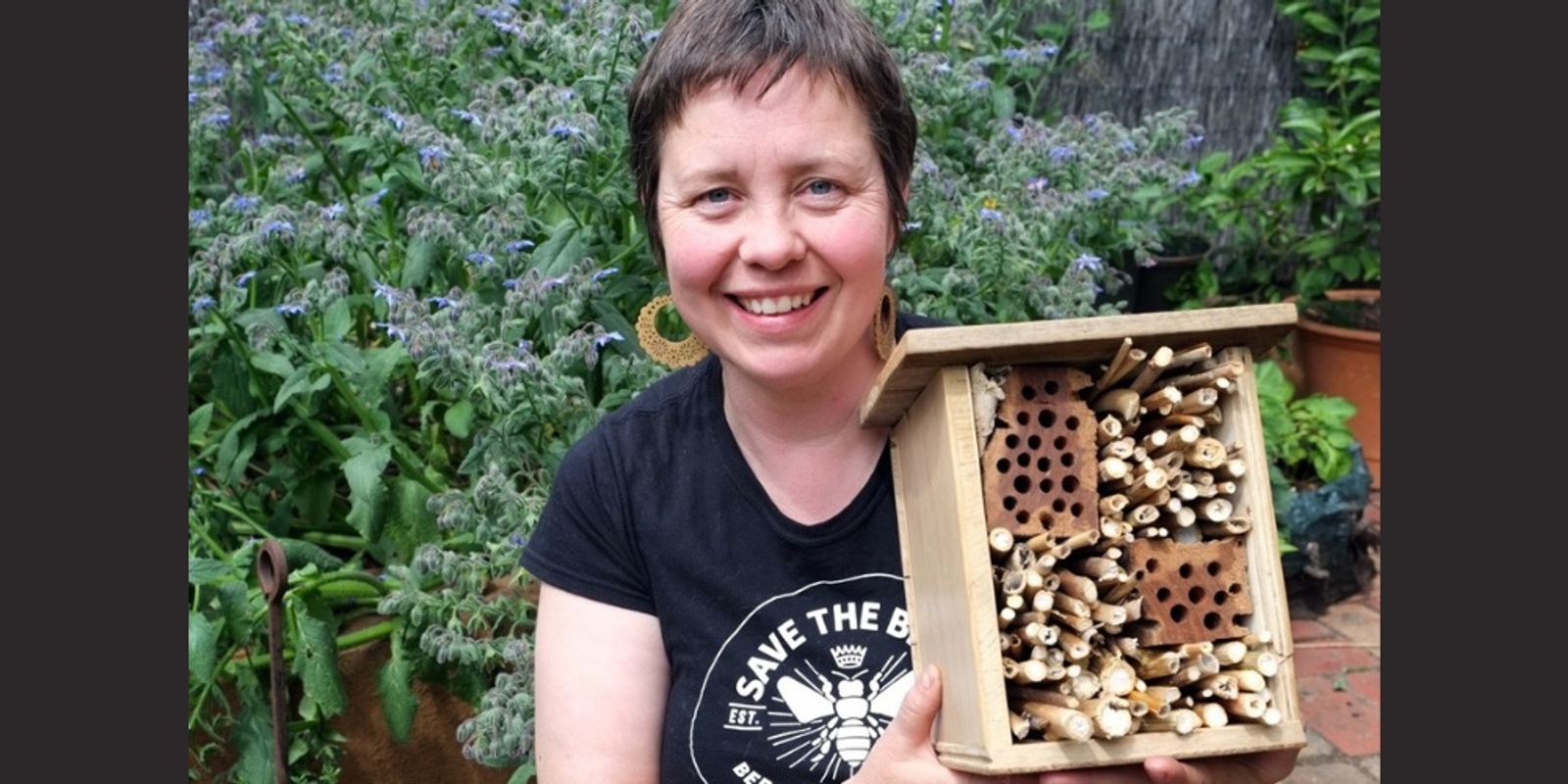 Banner image for Community Citizen Science Day - bee hotels in Jacana Wetlands