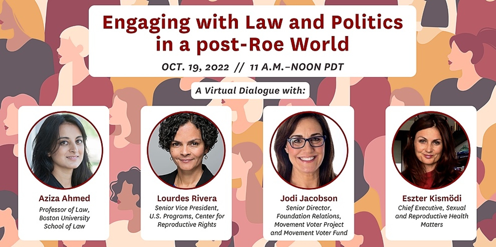 Banner image for Engaging with Law and Politics in a post-Roe World