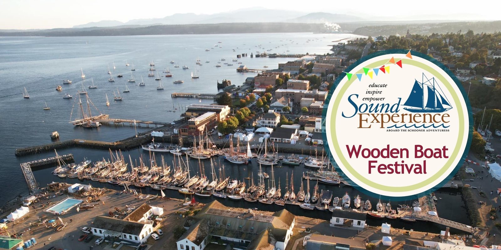 Banner image for Wooden Boat Festival aboard Adventuress: Sail By, Sunday, Sept. 8