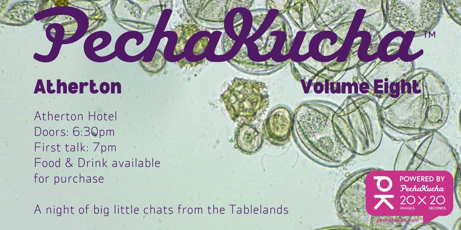 Banner image for PechaKucha Atherton Volume 8